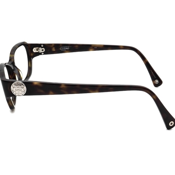 NEW!Coach Eyeglasses HC 6009 (Violet) 5001 Dark Tortoise Oval Frame 52[16 135 - Picture 6 of 13
